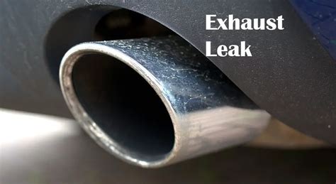 is it safe to drive with exhaust leak|6 Signs Of An Exhaust Leak